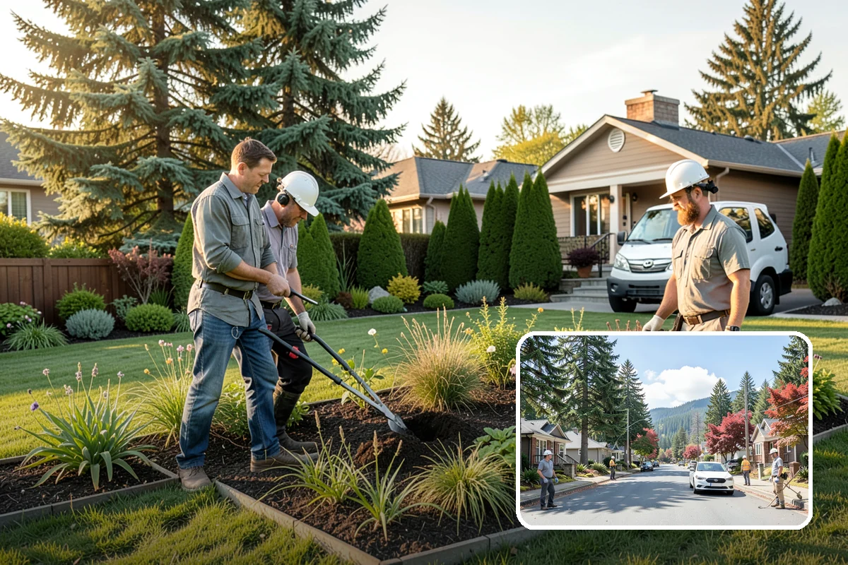 Property Beautification in Hunts Point, King County, WA - Immediate boost in curb appeal and first impressions