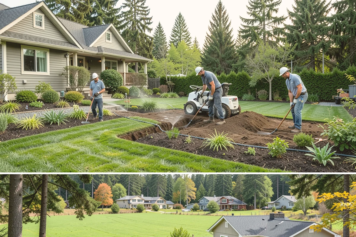 Property Beautification in Lyman, Skagit County, WA - Best executed in spring and early summer for peak color, with fall refreshes and evergreen-focused enhancements keeping...