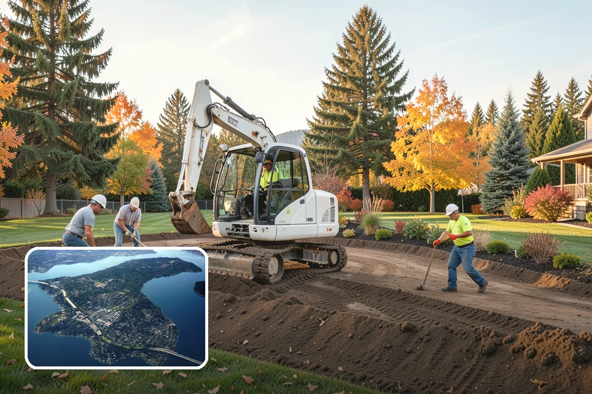 Property Beautification in Mercer Island, King County, WA - Immediate boost in curb appeal and first impressions