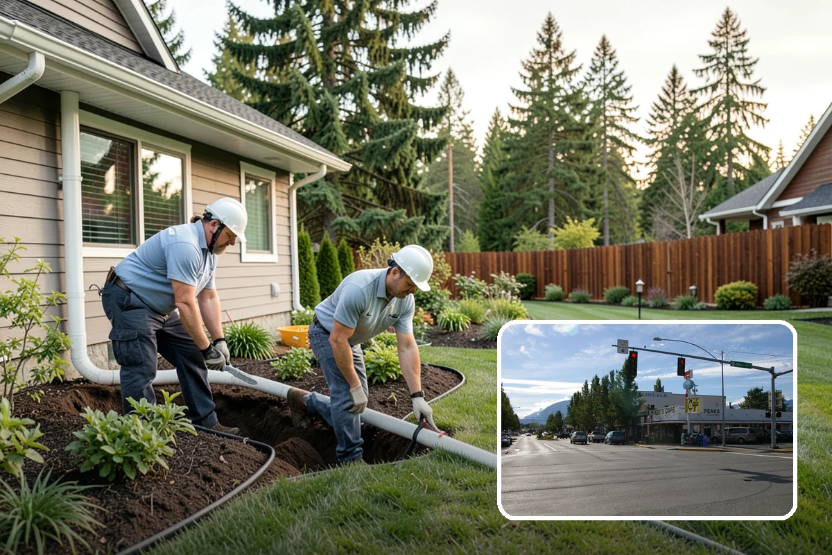 Property Beautification in North Bend, King County, WA - Immediate boost in curb appeal and first impressions