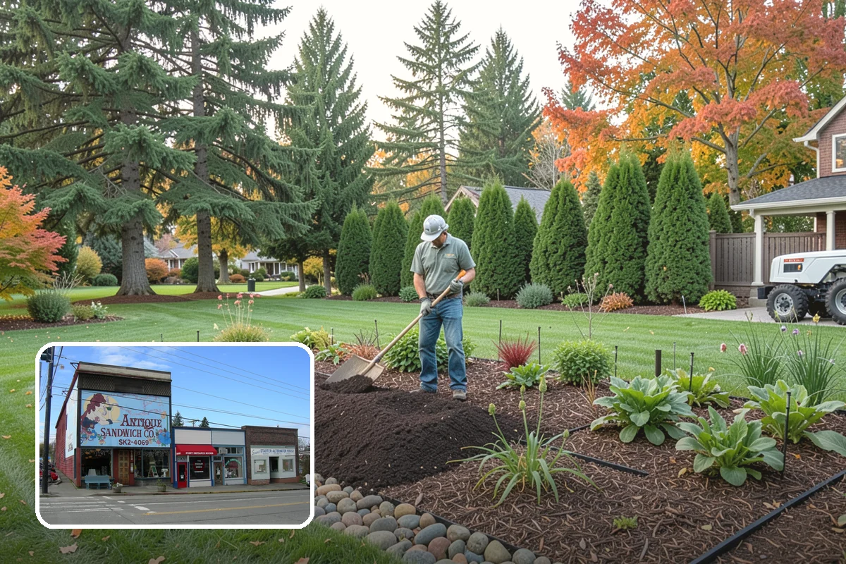 Property Beautification in Ruston, Pierce County, WA - Immediate boost in curb appeal and first impressions