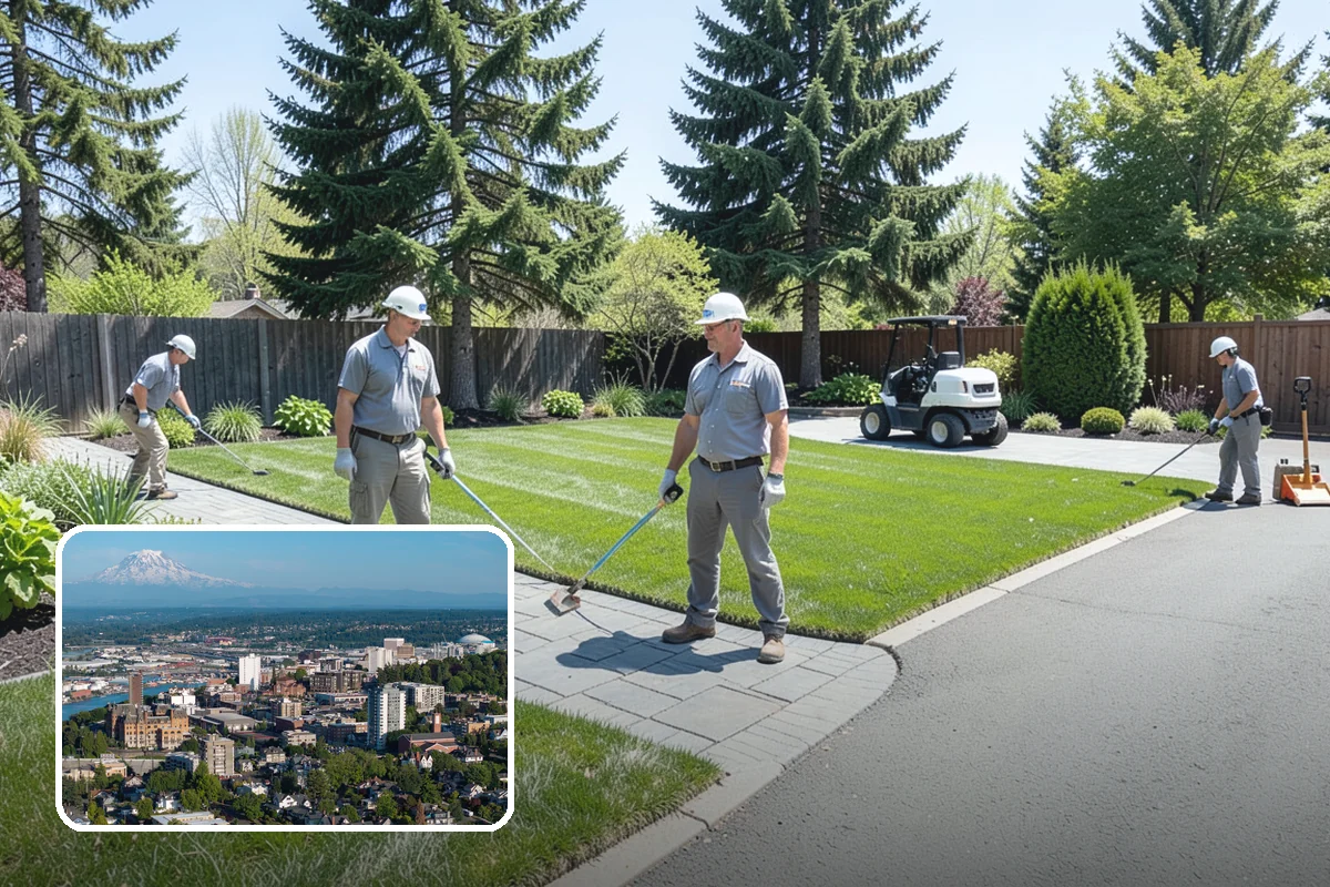 Property Beautification in Tacoma, Pierce County, WA - Immediate boost in curb appeal and first impressions
