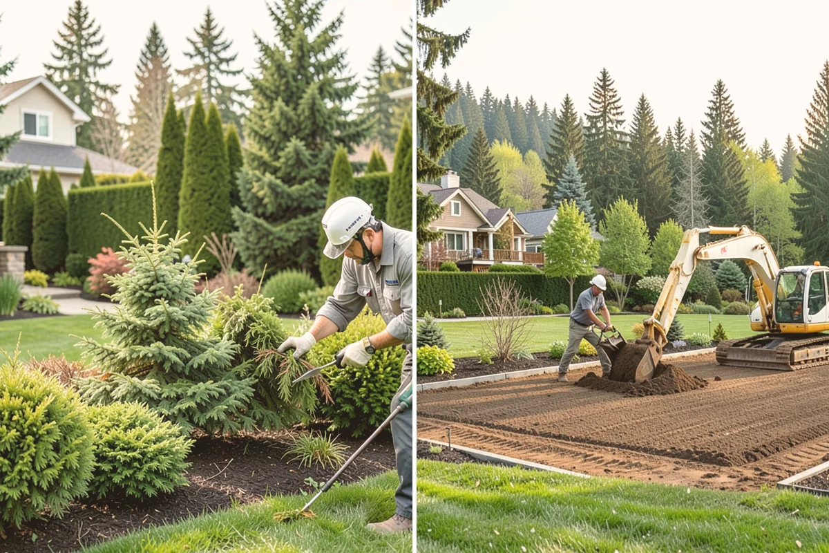 Putting Green Installation in Bellevue, King County, WA - Design the green layout and contours