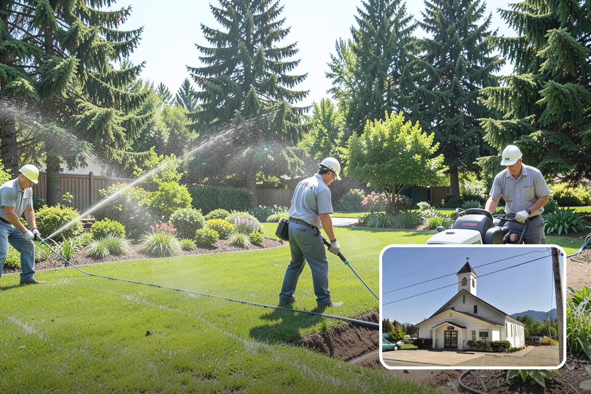 Putting Green Installation in Concrete, Skagit County, WA - Practice your short game at home