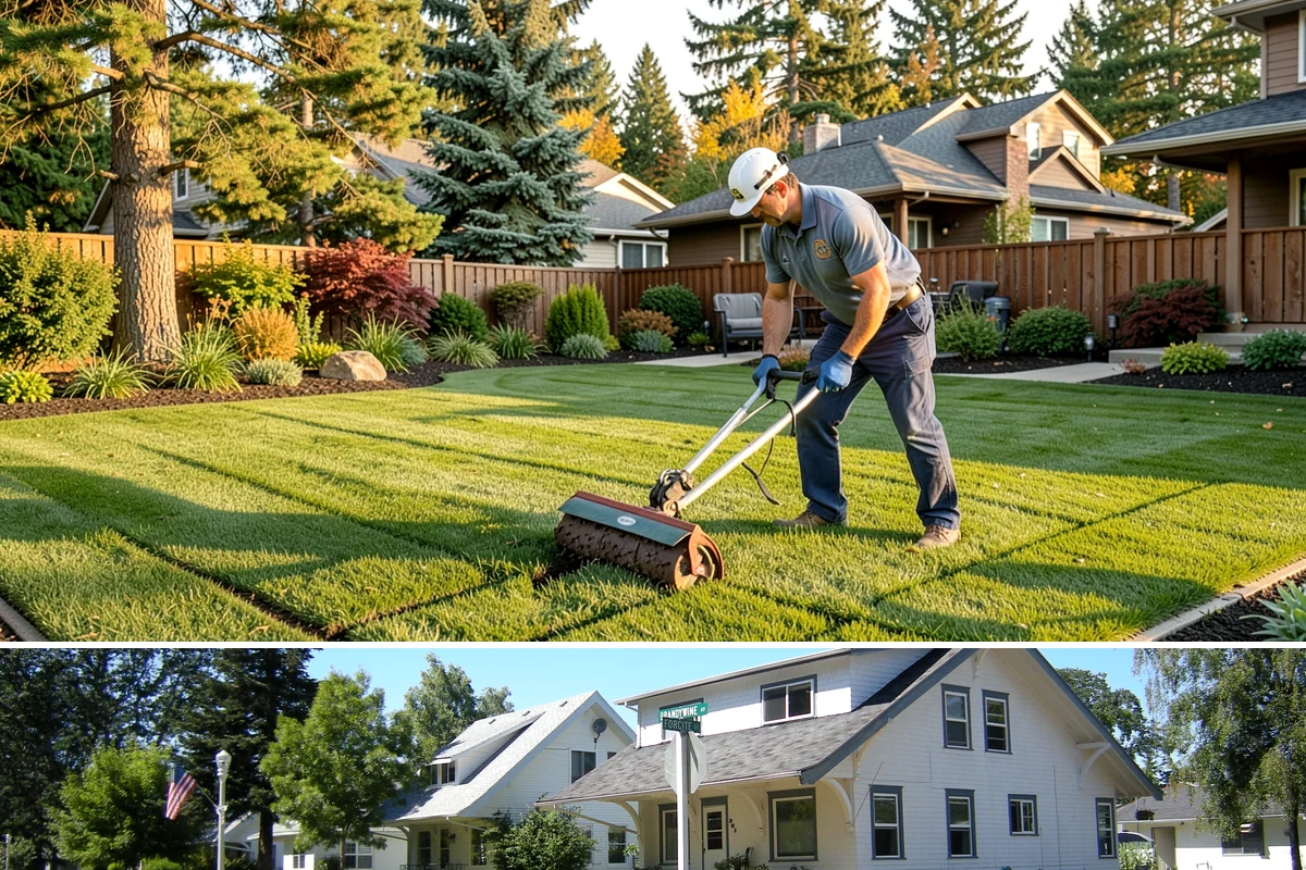Putting Green Installation in DuPont, Pierce County, WA - Can be installed year-round.
