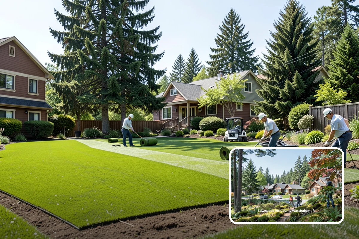 Putting Green Installation in Edgewood, Pierce County, WA - Practice your short game at home