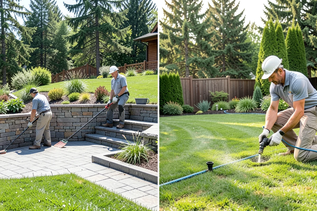 Putting Green Installation in Fircrest, Pierce County, WA - Design the green layout and contours