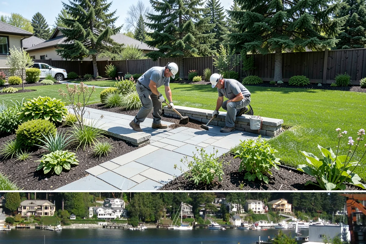 Putting Green Installation in Gig Harbor, Pierce County, WA - Can be installed year-round.