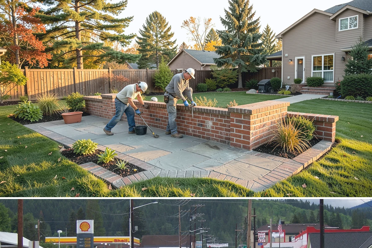 Putting Green Installation in Granite Falls, Snohomish County, WA - Can be installed year-round.