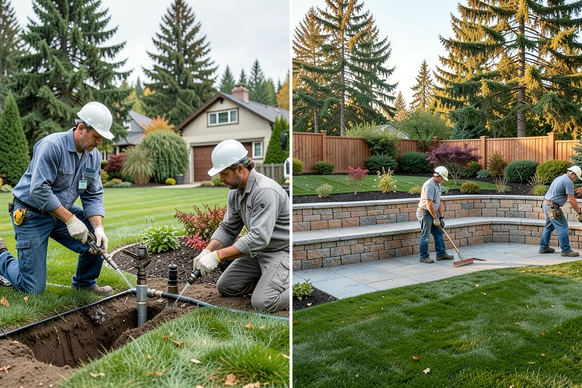 Putting Green Installation in Lakewood, Pierce County, WA - Design the green layout and contours