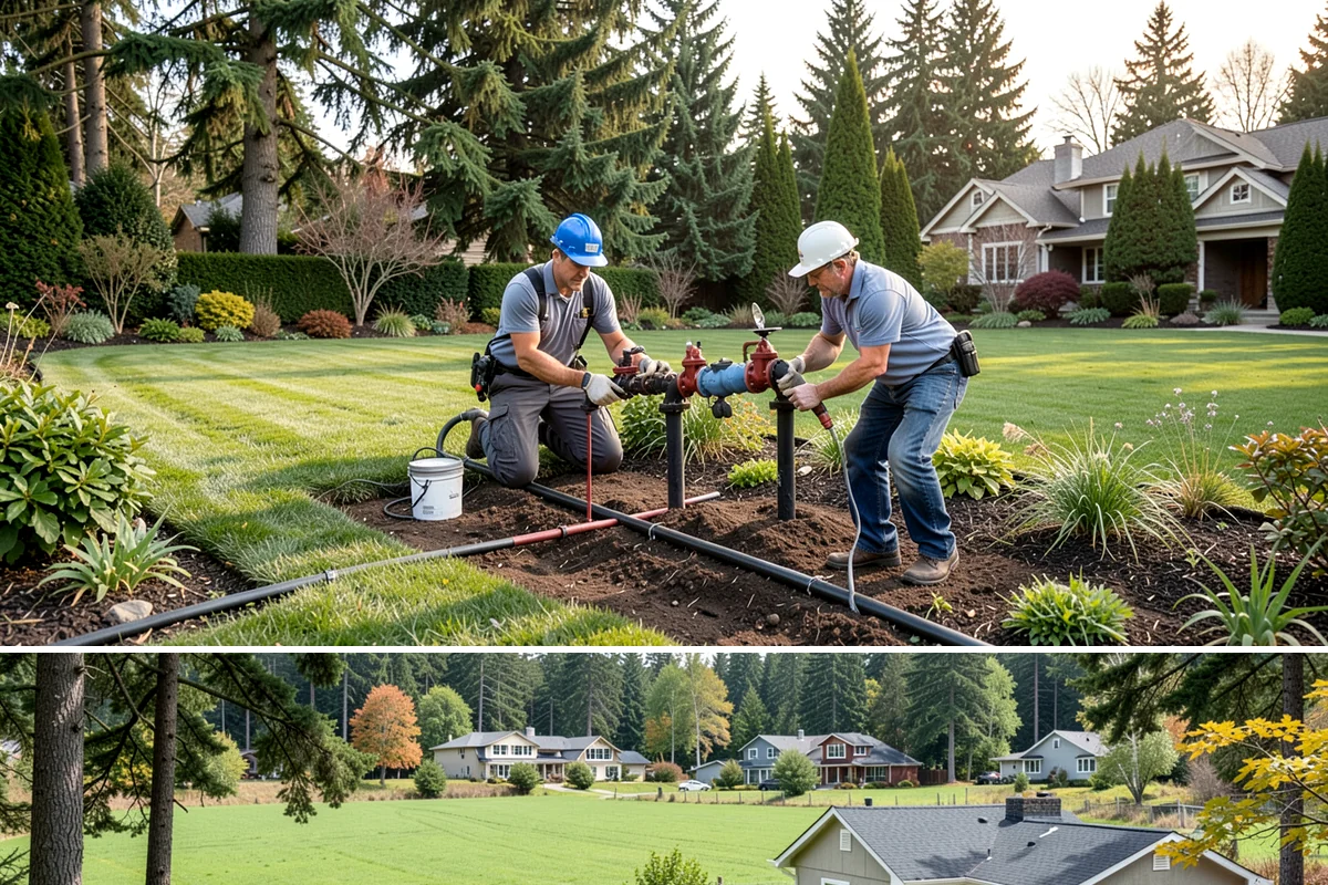 Putting Green Installation in Lyman, Skagit County, WA - Can be installed year-round.
