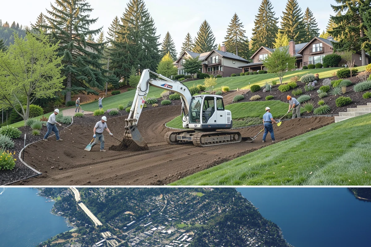Putting Green Installation in Mercer Island, King County, WA - Can be installed year-round.
