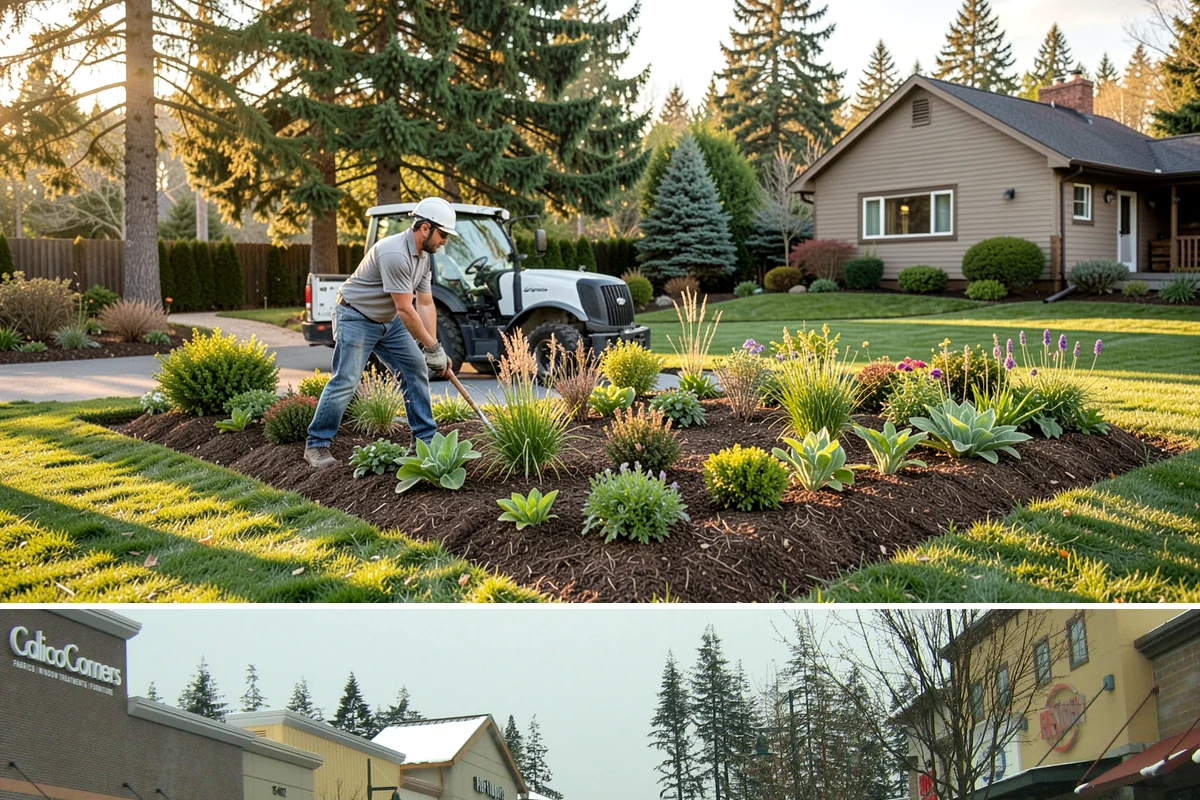 Putting Green Installation in Mill Creek, Snohomish County, WA - Can be installed year-round.
