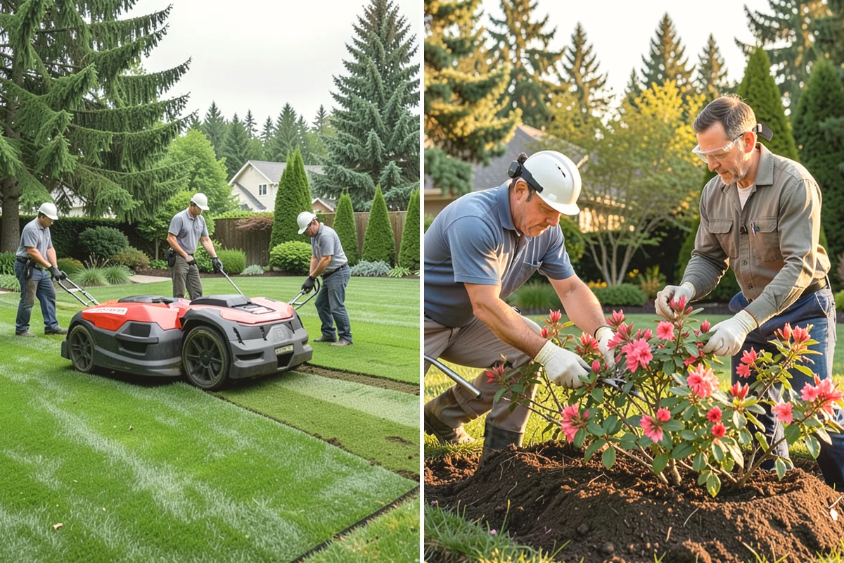 Putting Green Installation in Mountlake Terrace, Snohomish County, WA - Design the green layout and contours