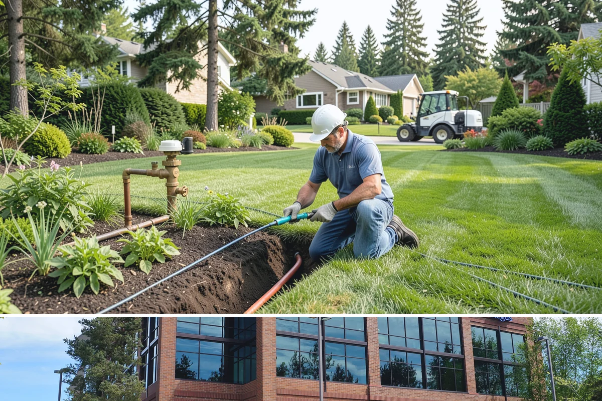 Putting Green Installation in Mountlake Terrace, Snohomish County, WA - Can be installed year-round.