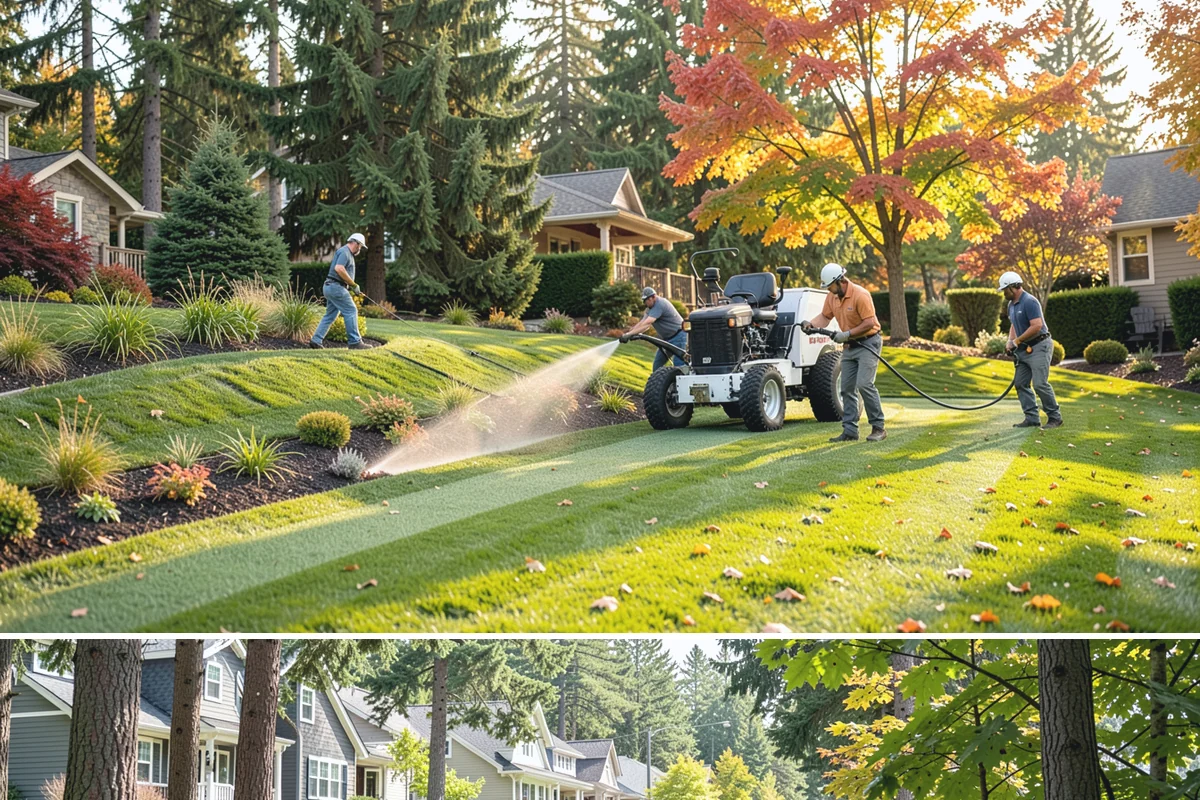 Putting Green Installation in Normandy Park, King County, WA - Can be installed year-round.