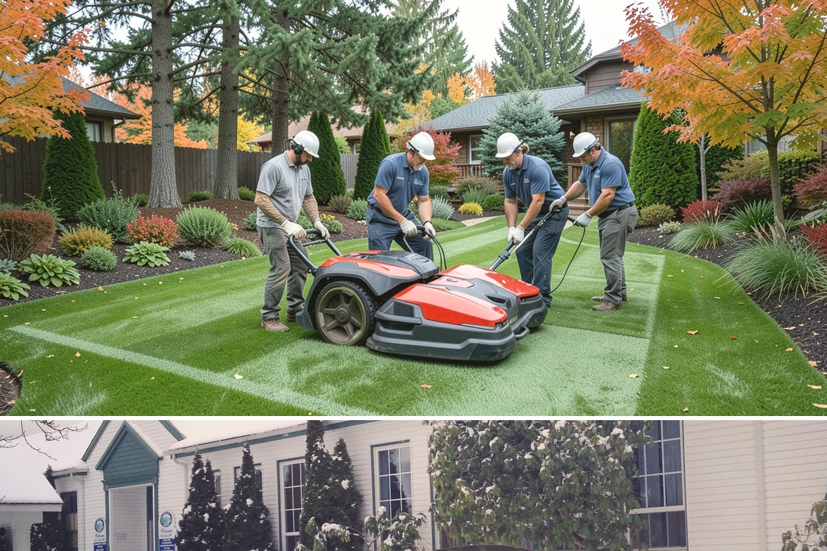 Putting Green Installation in Pacific, King County, WA - Can be installed year-round.
