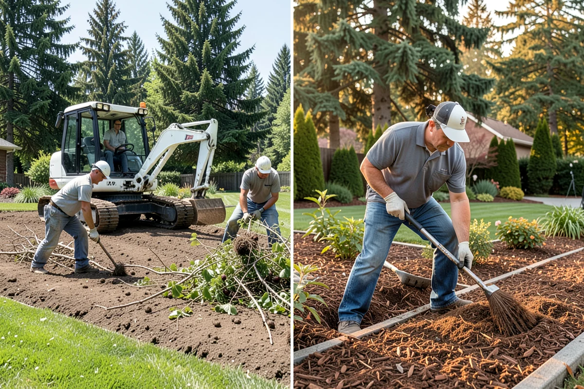 Putting Green Installation in Puyallup, Pierce County, WA - Design the green layout and contours