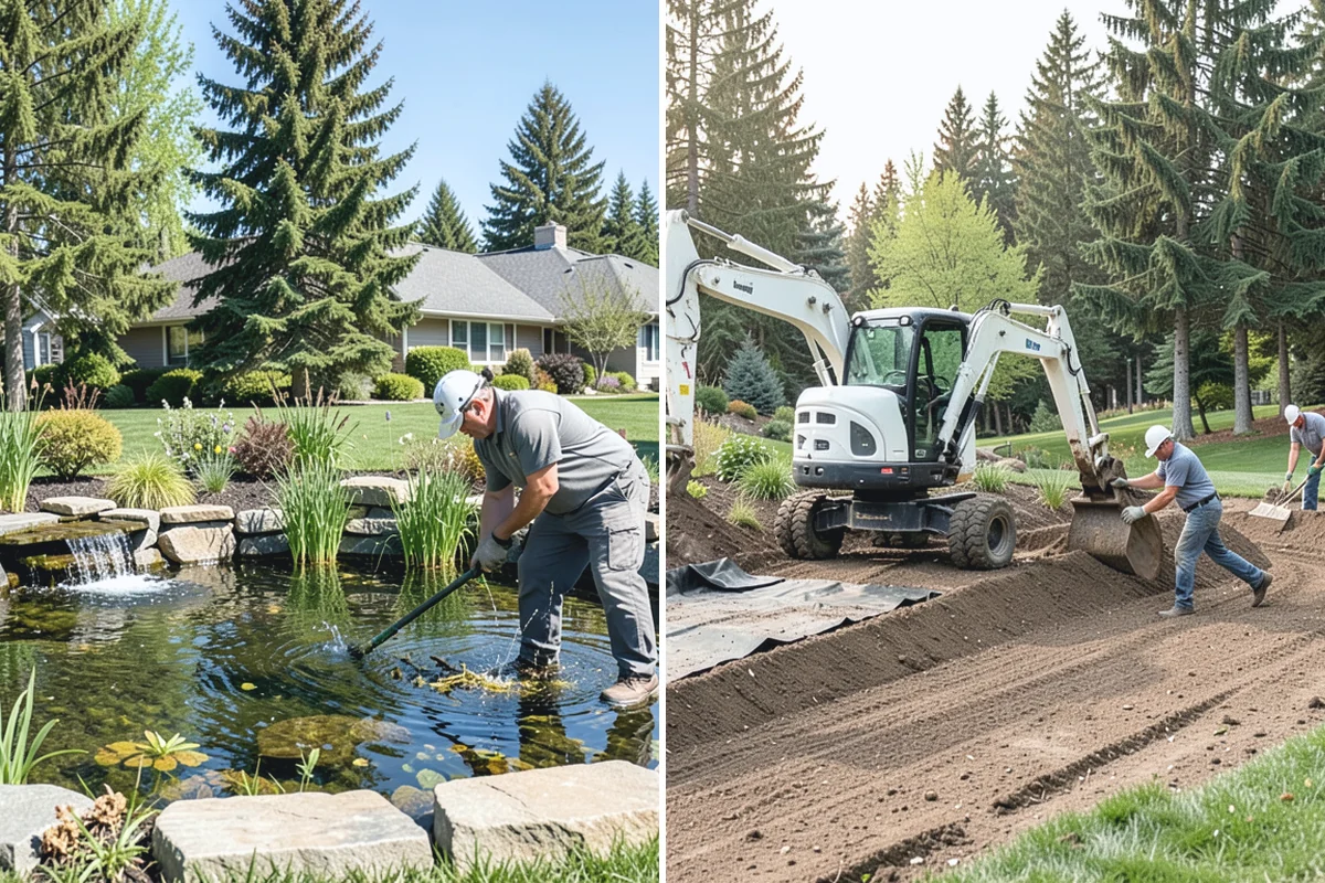 Putting Green Installation in Roy, Pierce County, WA - Design the green layout and contours