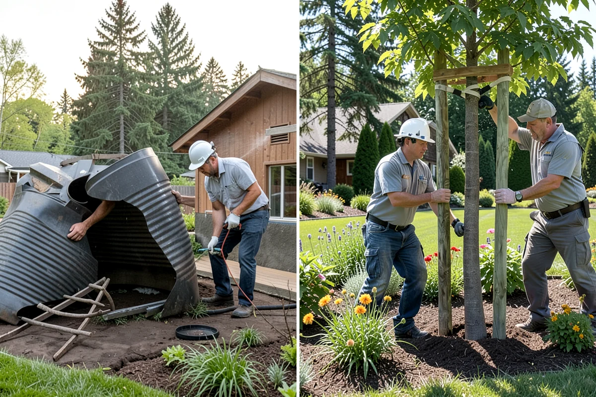 Putting Green Installation in Sedro-Woolley, Skagit County, WA - Design the green layout and contours