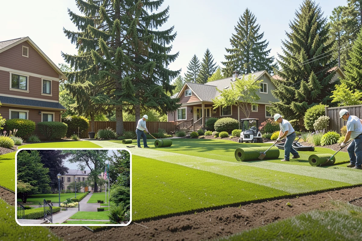 Putting Green Installation in Woodinville, King County, WA - Practice your short game at home