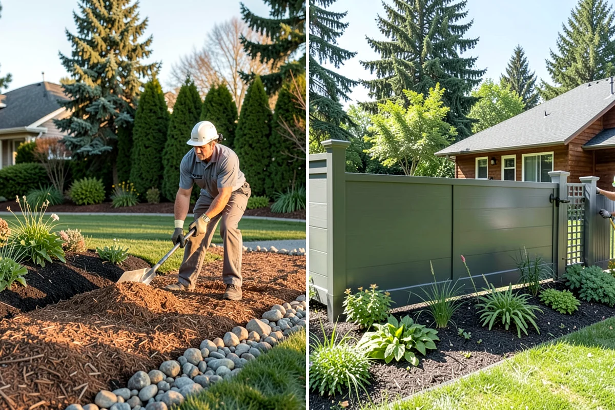 Quartz Rock Installation in Enumclaw, King County, WA - Prepare and grade the accent bed with attention to clean edges