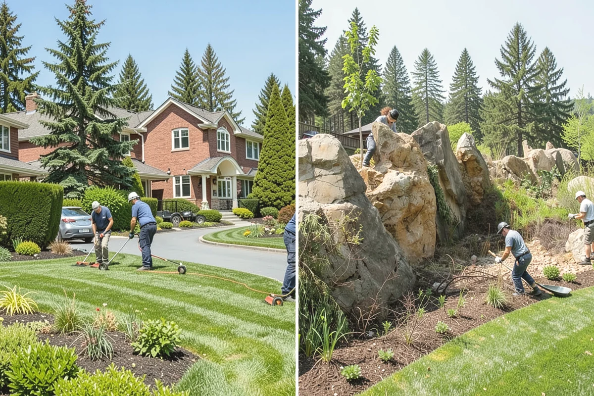 Quartz Rock Installation in Mukilteo, Snohomish County, WA - Prepare and grade the accent bed with attention to clean edges