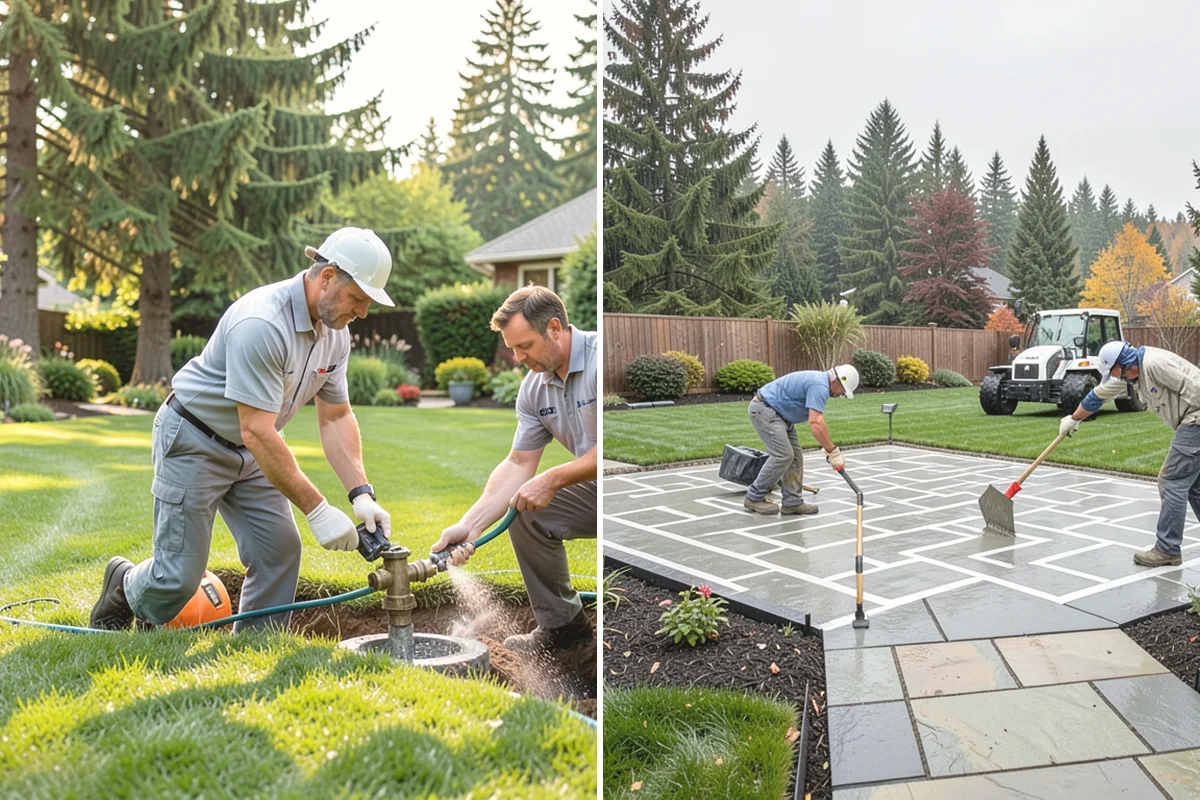 Quartz Rock Installation in Tukwila, King County, WA - Prepare and grade the accent bed with attention to clean edges