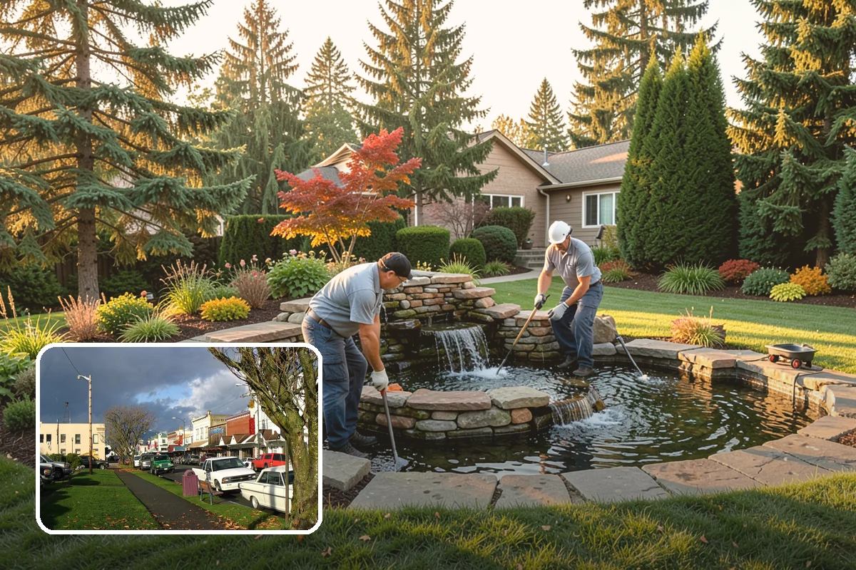 Rain Barrel Installation in Arlington, Snohomish County, WA - Captures free rainwater for the garden