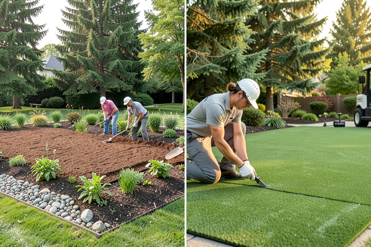 Rain Barrel Installation in Arlington, Snohomish County, WA - Choose barrel locations at downspouts