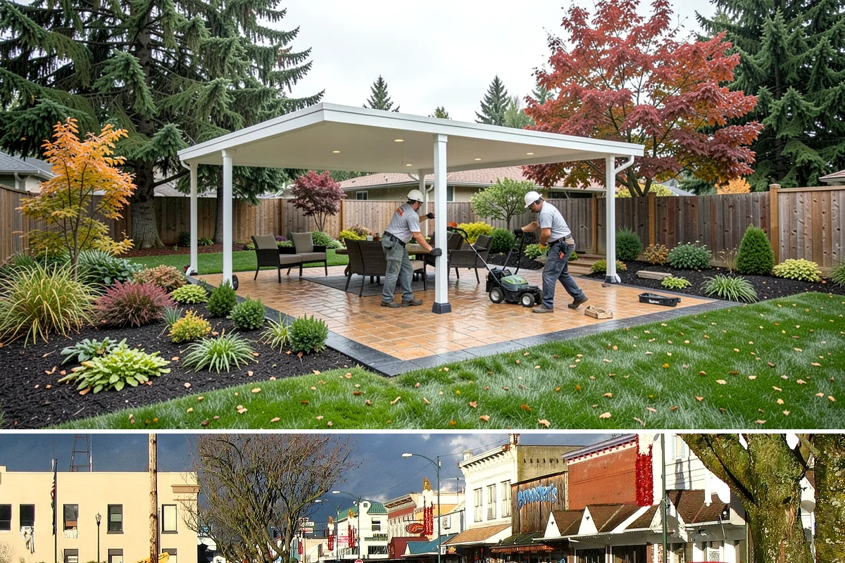 Rain Barrel Installation in Arlington, Snohomish County, WA - Best installed spring through fall