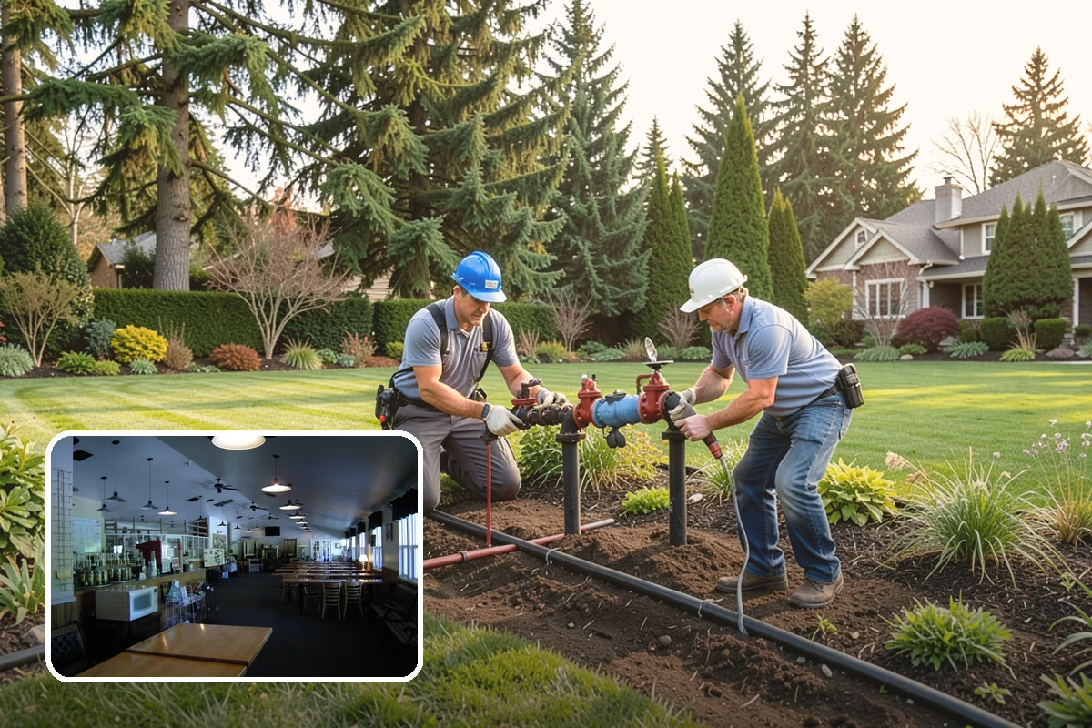 Rain Barrel Installation in Black Diamond, King County, WA - Captures free rainwater for the garden