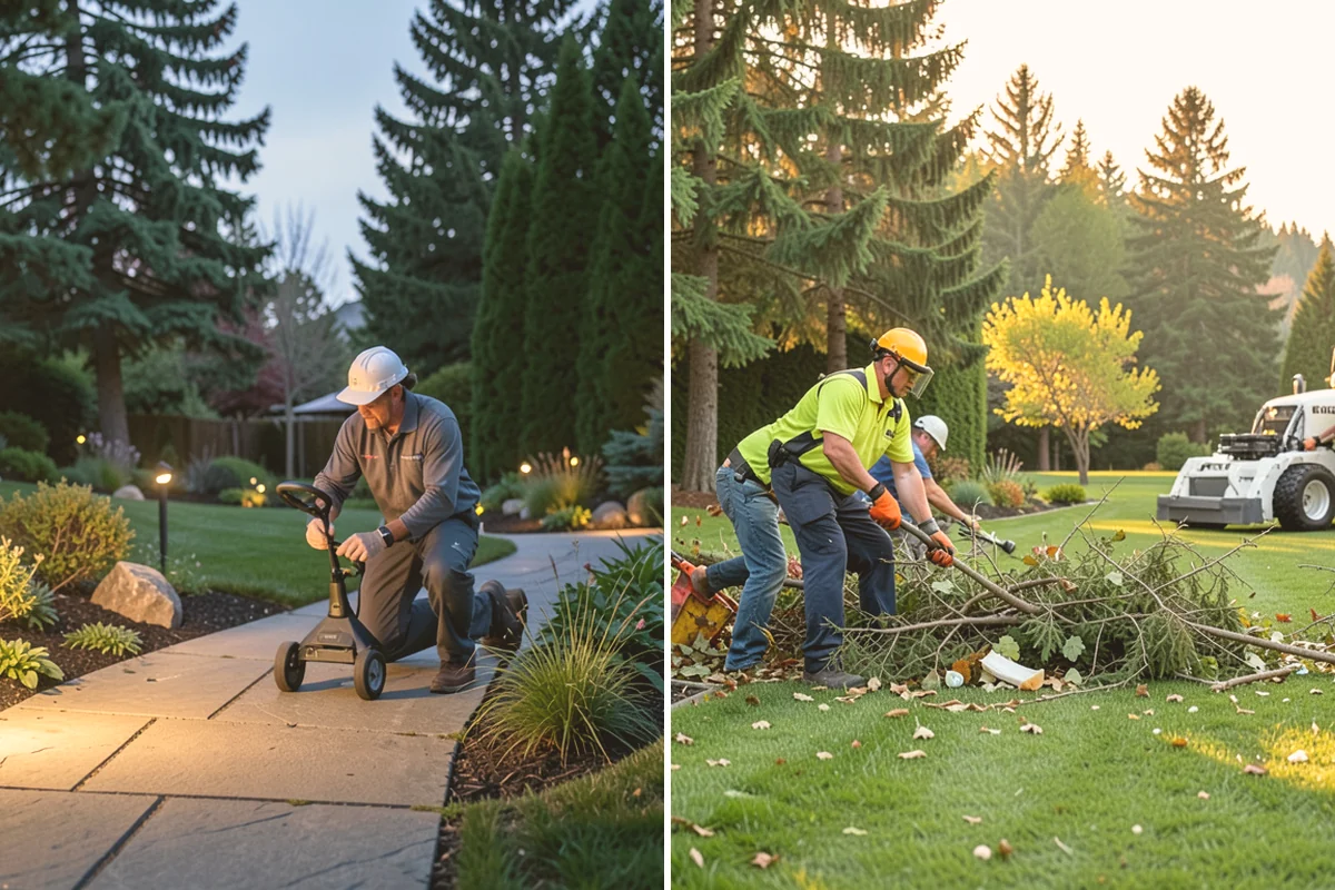 Rain Barrel Installation in Bothell, King County, WA - Choose barrel locations at downspouts