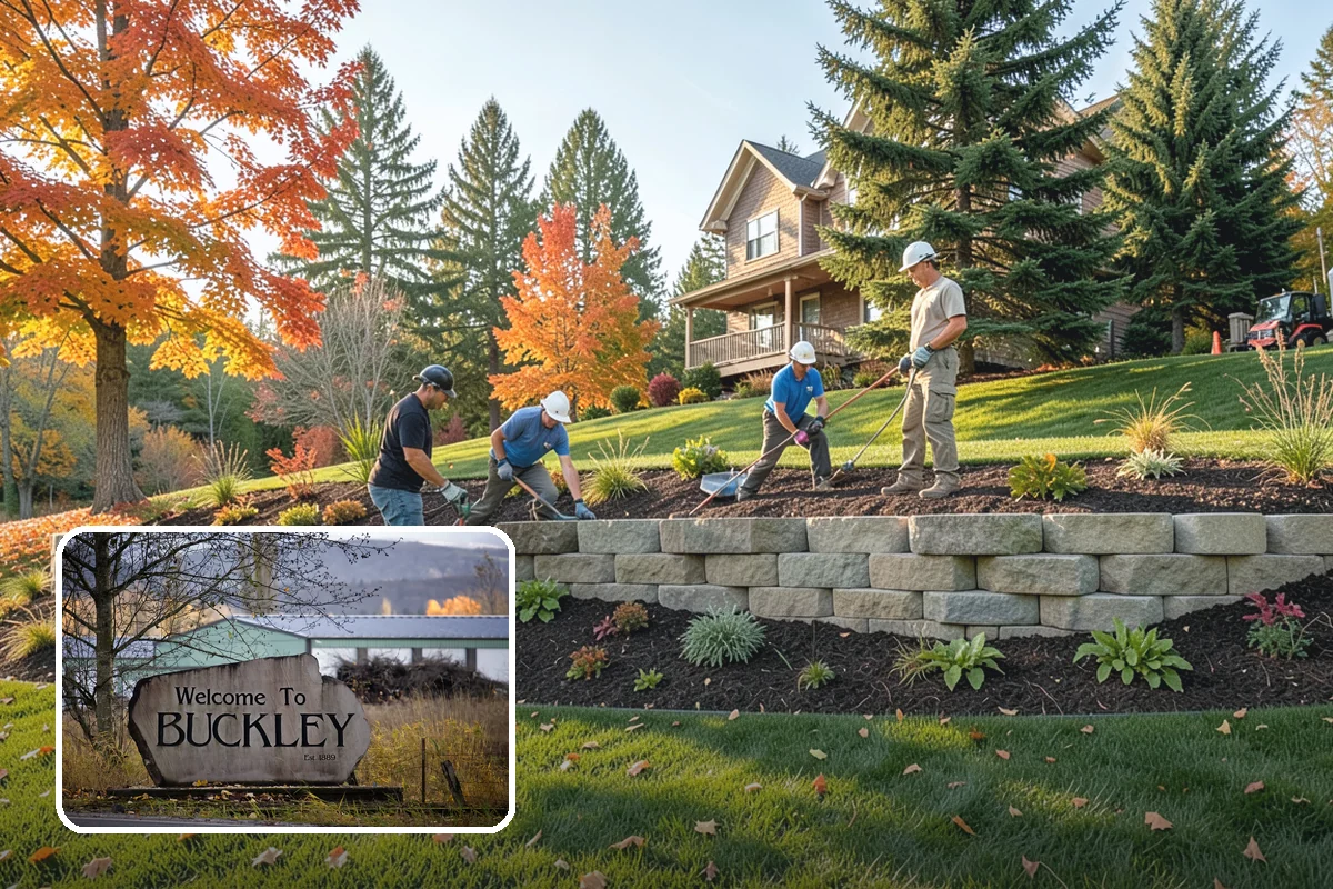 Rain Barrel Installation in Buckley, Pierce County, WA - Captures free rainwater for the garden