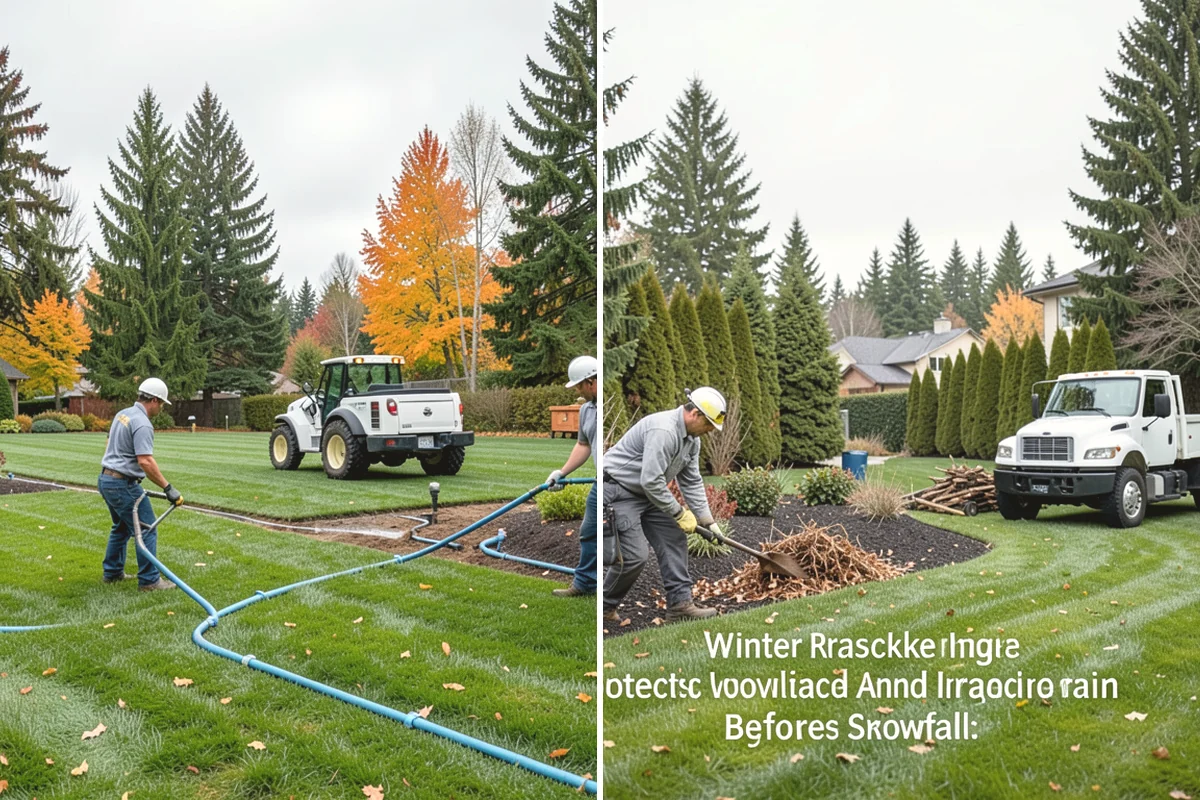 Rain Barrel Installation in Carnation, King County, WA - Choose barrel locations at downspouts