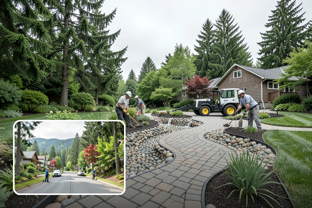 Rain Barrel Installation in Darrington, Snohomish County, WA - Captures free rainwater for the garden