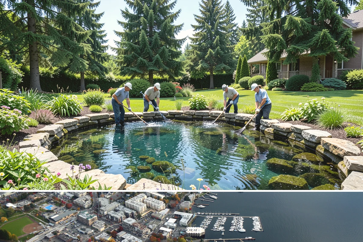 Rain Barrel Installation in Kirkland, King County, WA - Best installed spring through fall