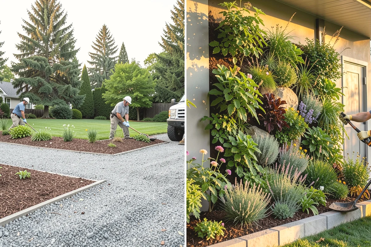 Rain Barrel Installation in La Conner, Skagit County, WA - Choose barrel locations at downspouts