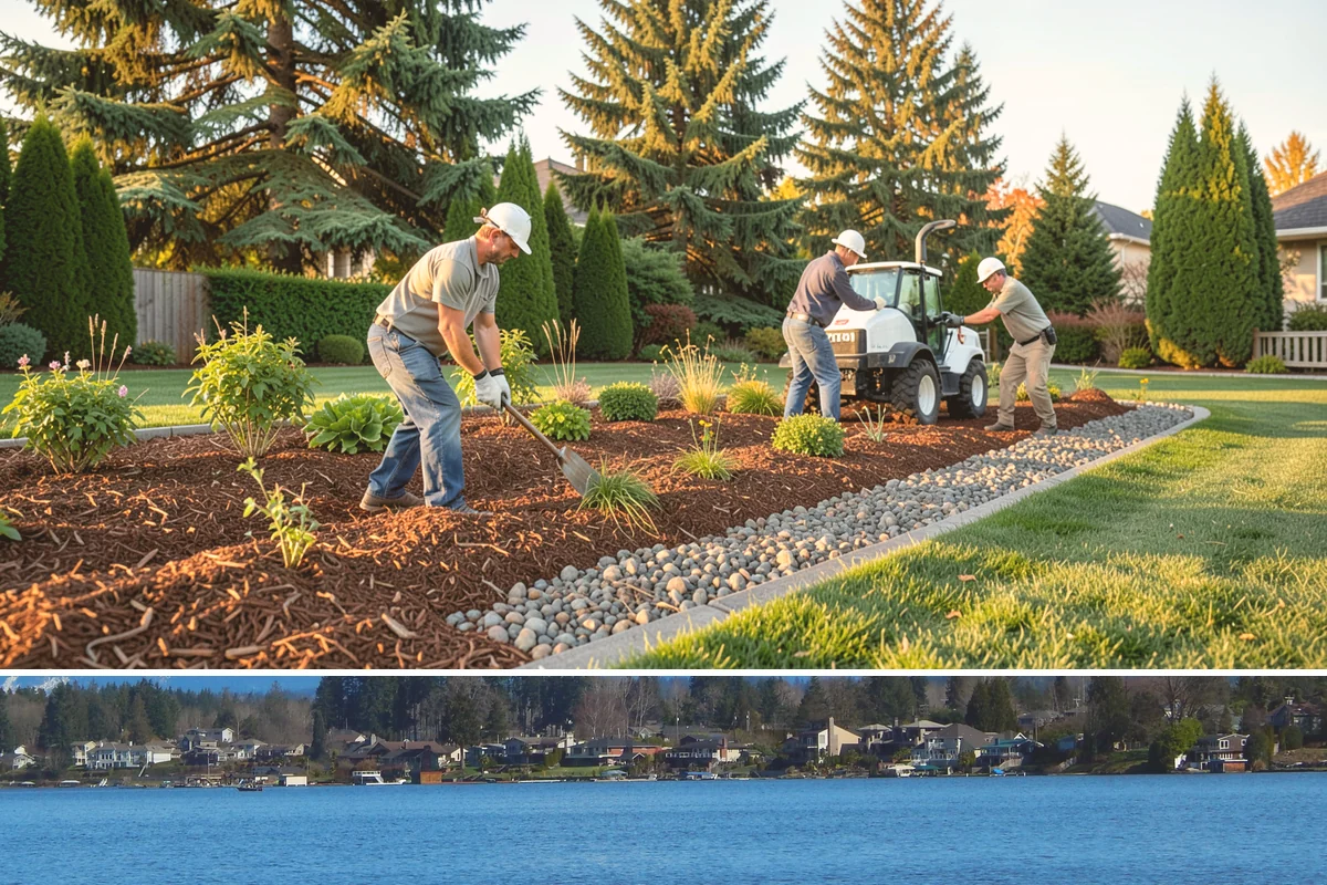 Rain Barrel Installation in Lake Stevens, Snohomish County, WA - Best installed spring through fall