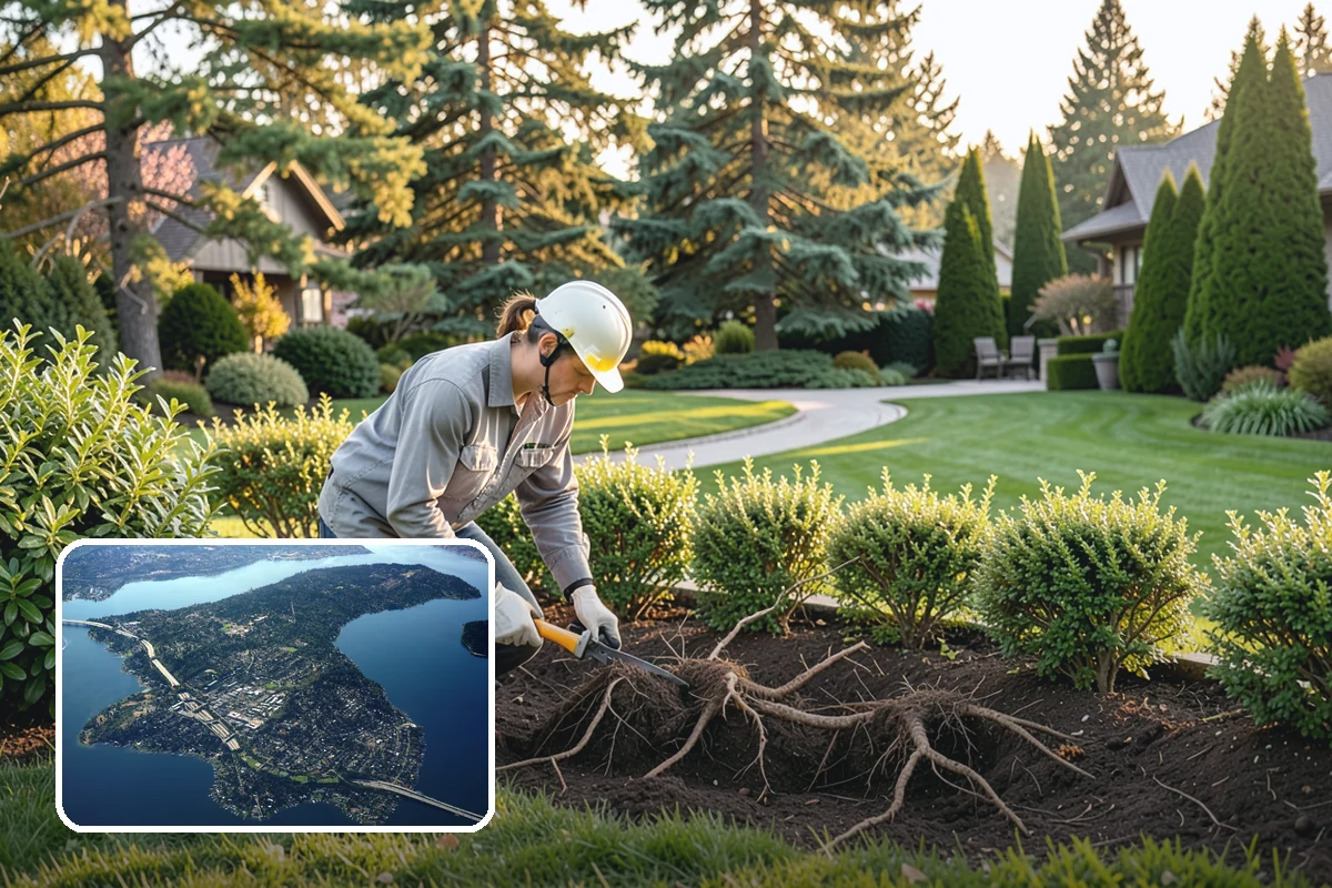 Rain Barrel Installation in Mercer Island, King County, WA - Captures free rainwater for the garden