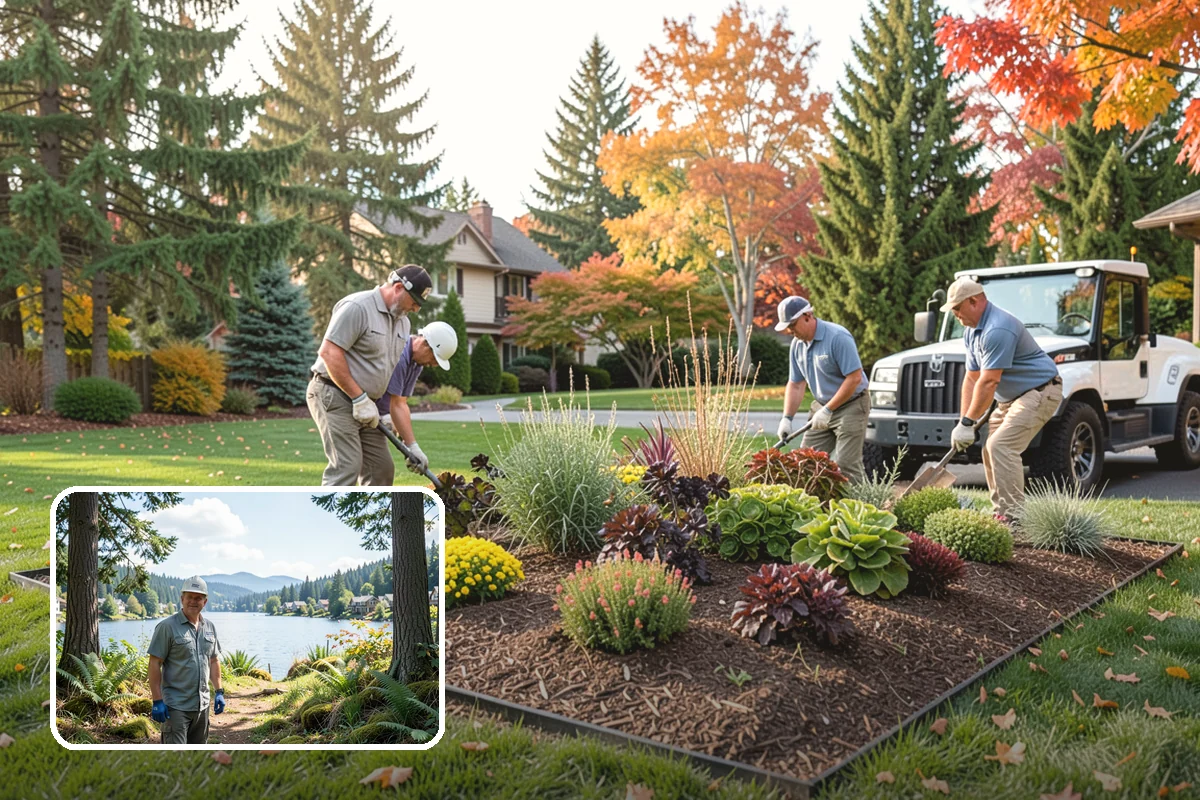 Rain Barrel Installation in Milton, King County, WA - Captures free rainwater for the garden