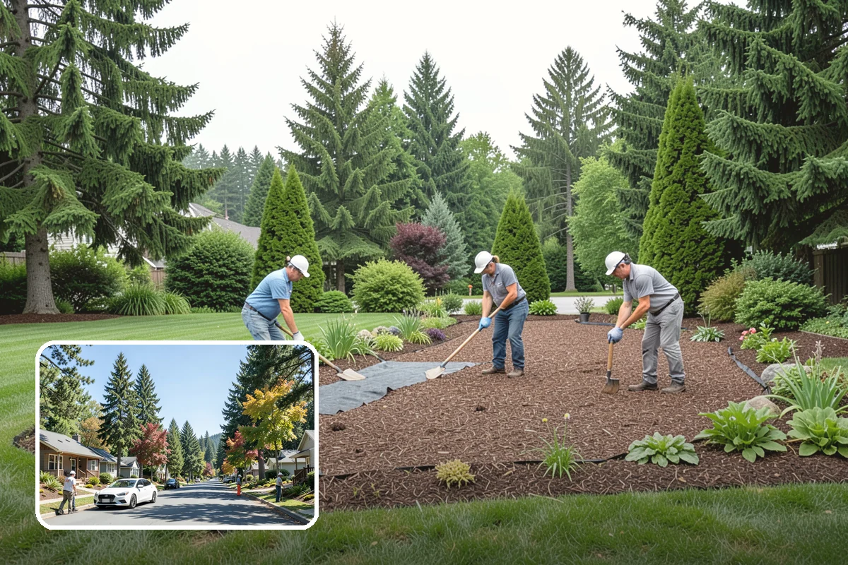 Rain Barrel Installation in Orting, Pierce County, WA - Captures free rainwater for the garden