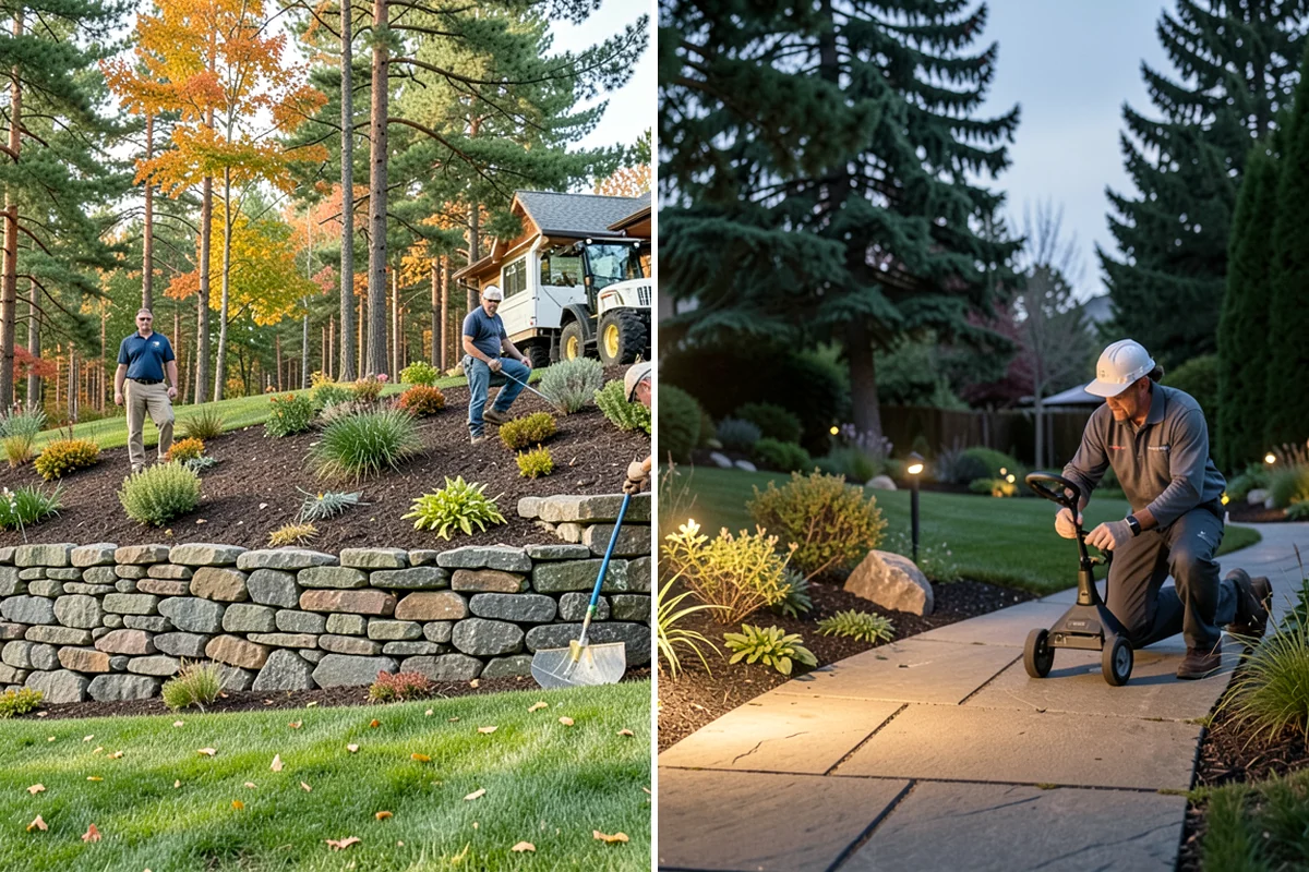 Rain Barrel Installation in Pacific, King County, WA - Choose barrel locations at downspouts