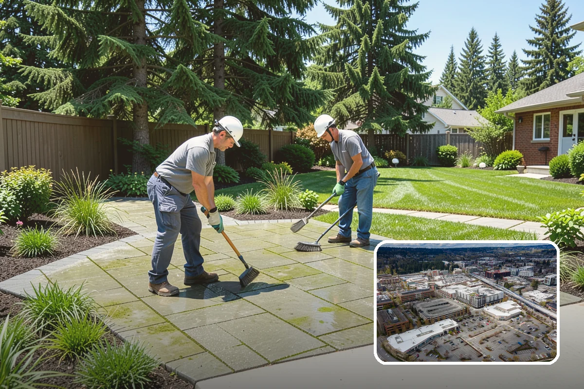 Rain Barrel Installation in Redmond, King County, WA - Captures free rainwater for the garden