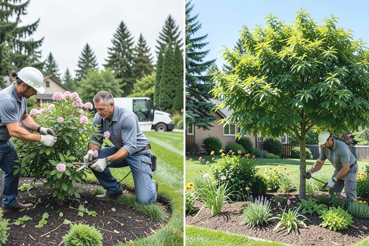 Rain Barrel Installation in Roy, Pierce County, WA - Choose barrel locations at downspouts