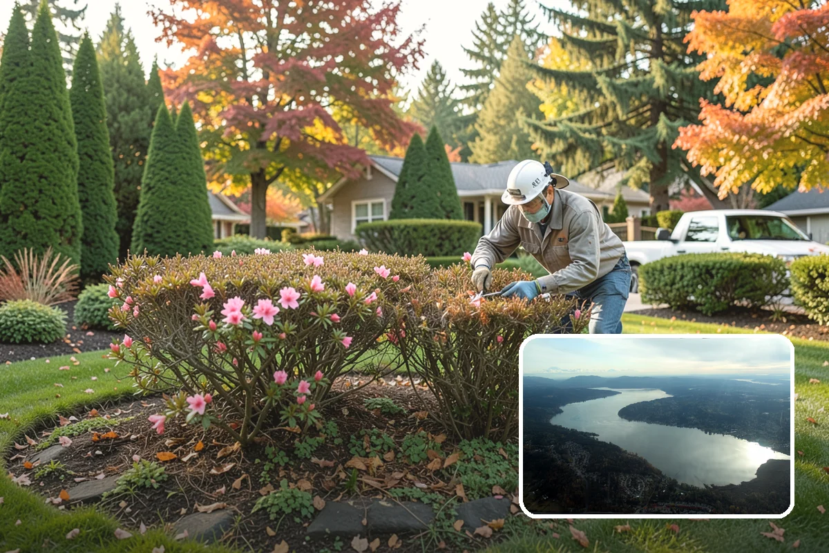 Rain Barrel Installation in Sammamish, King County, WA - Captures free rainwater for the garden