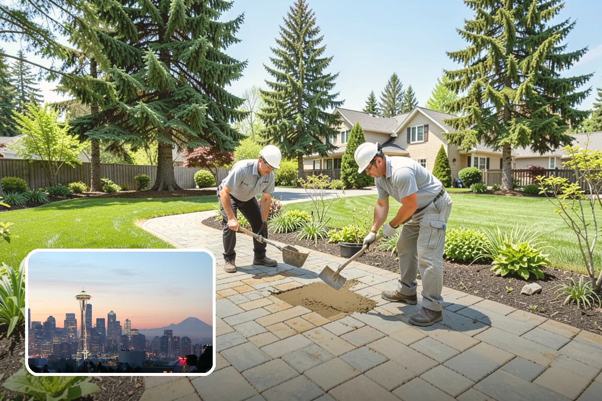 Rain Barrel Installation in Seattle, King County, WA - Captures free rainwater for the garden