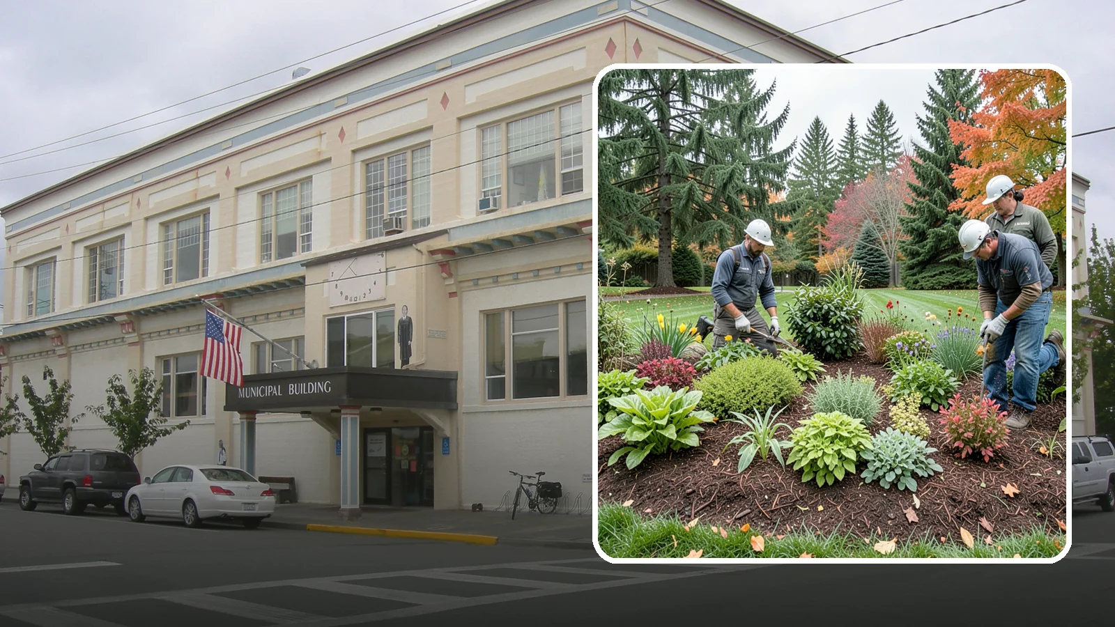 Rain Garden Installation in Anacortes, Skagit County, WA - Beautiful rain gardens that capture and filter stormwater runoff while adding habitat and color.
