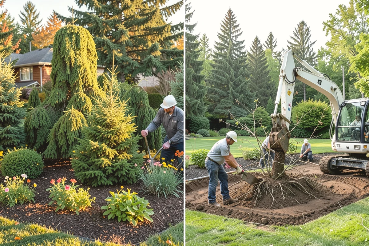 Rain Garden Installation in Anacortes, Skagit County, WA - Assess runoff sources and site