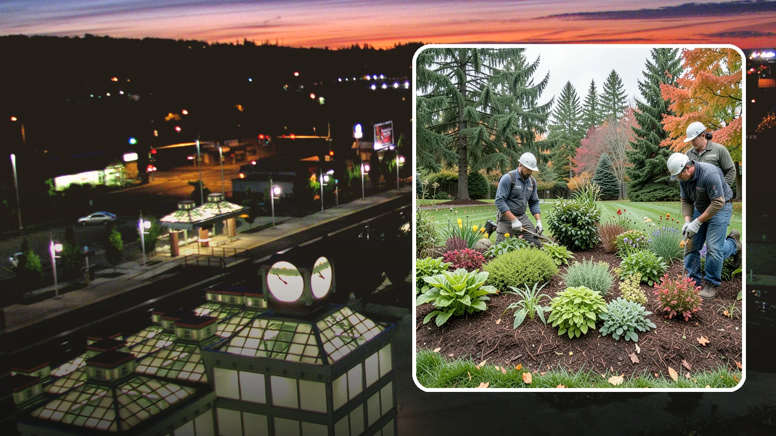 Rain Garden Installation in Auburn, King County, WA - Beautiful rain gardens that capture and filter stormwater runoff while adding habitat and color.